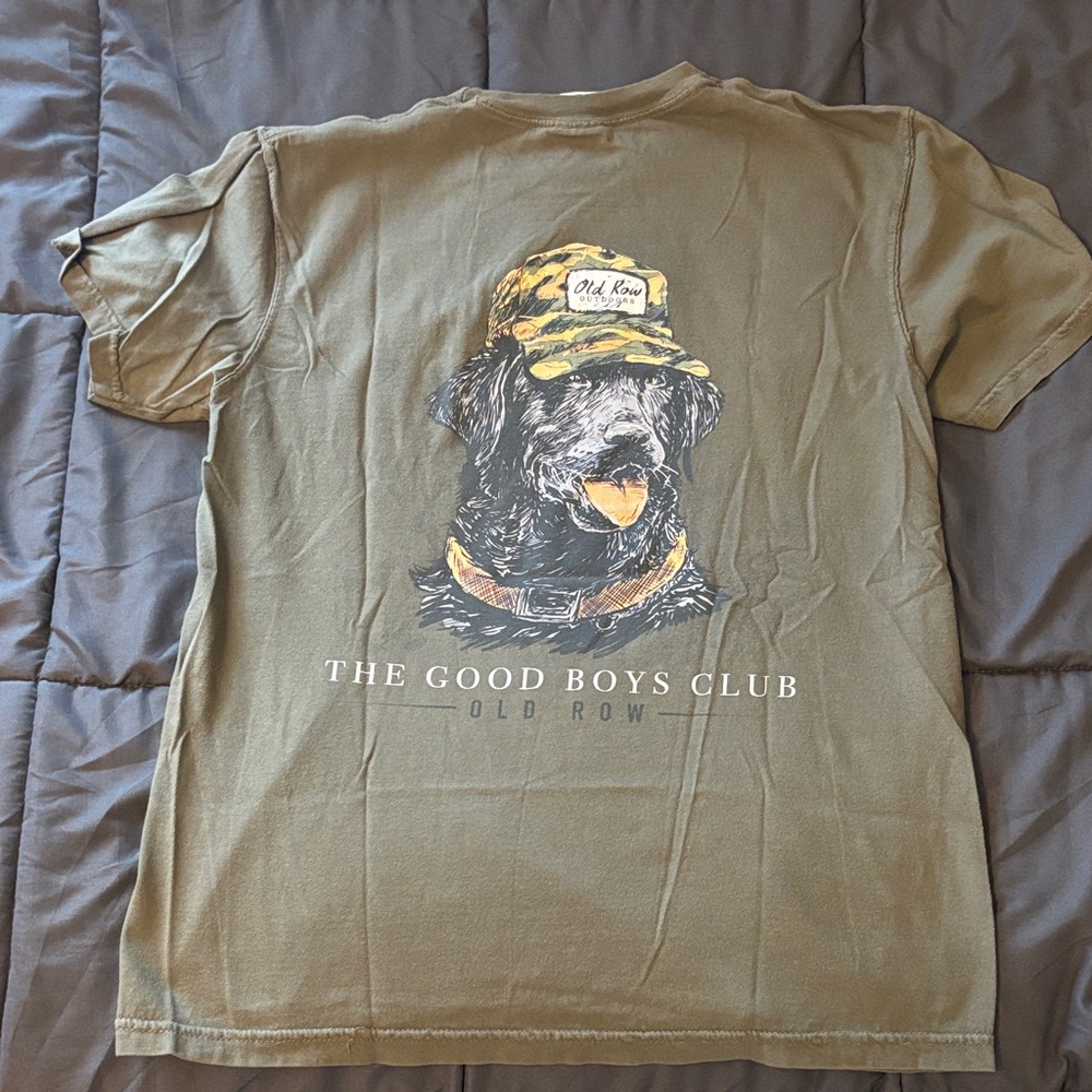 Comfort Colors Olive Graphic Tee